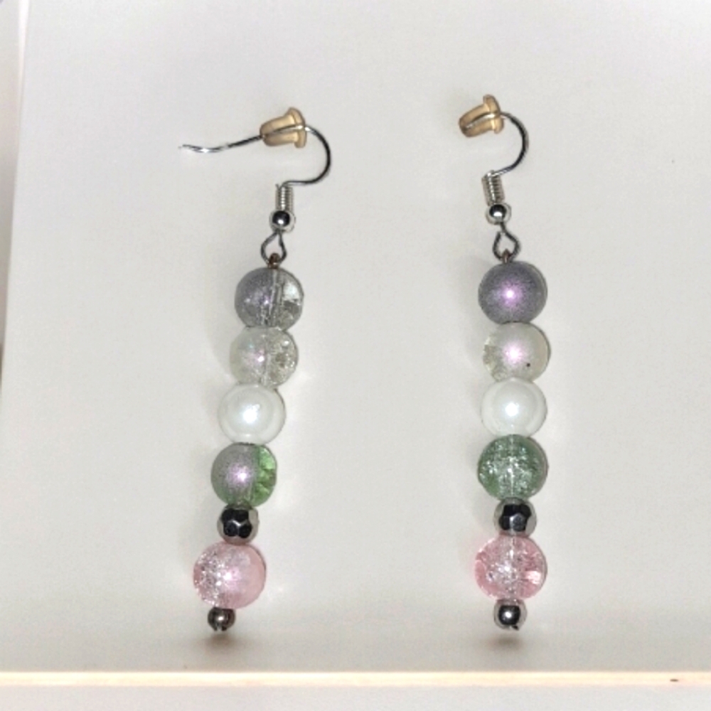 Handmade beaded earrings